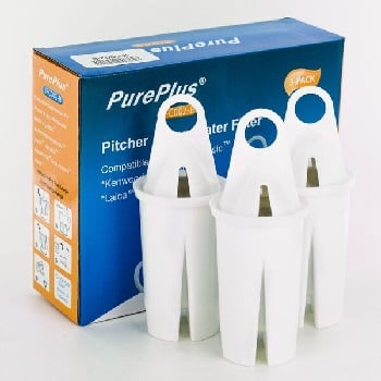PurePlus Replacement for Brita Classic Advanced Filter Compatible